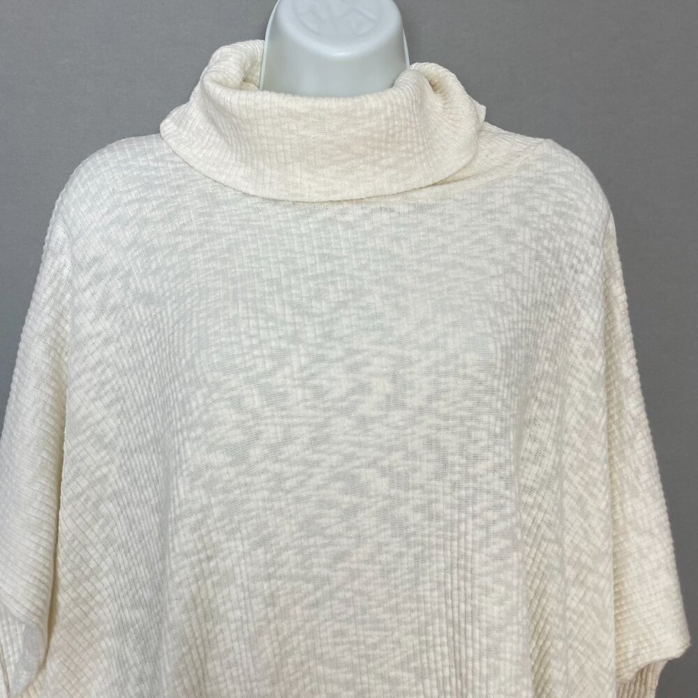 Free People Beach Sweater World Traveler Split Back Dolman Fitted Sleeves XS Top - Picture 5 of 11